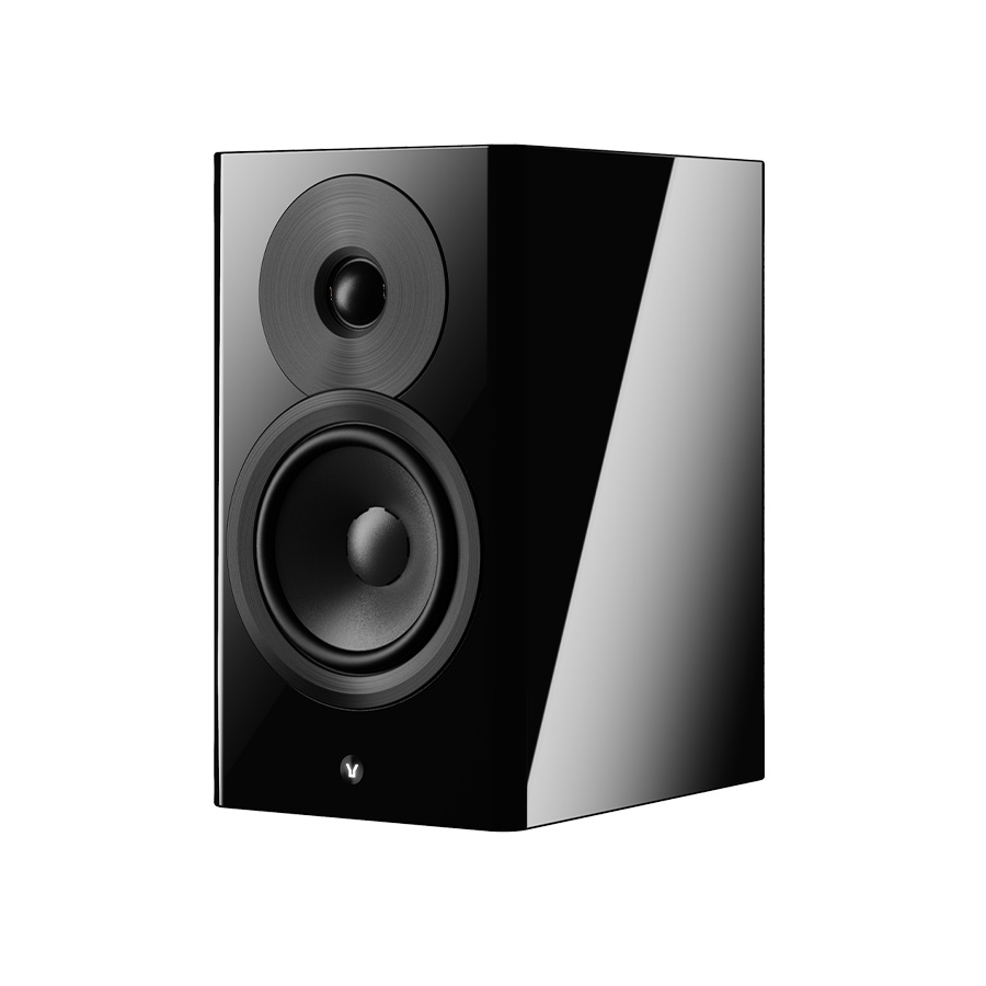 Dynaudio-Focus-10-Wireless-Bookshelf-Speakers-Gloss-Black Dynaudio Focus 10 Wireless Bookshelf Speakers (Pair) - Image 1
