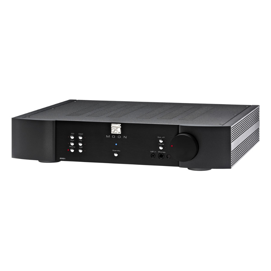 MOON-250i-V2-Integrated-Amplifier-Black MOON 250i V2 Integrated Amplifier - Image 1