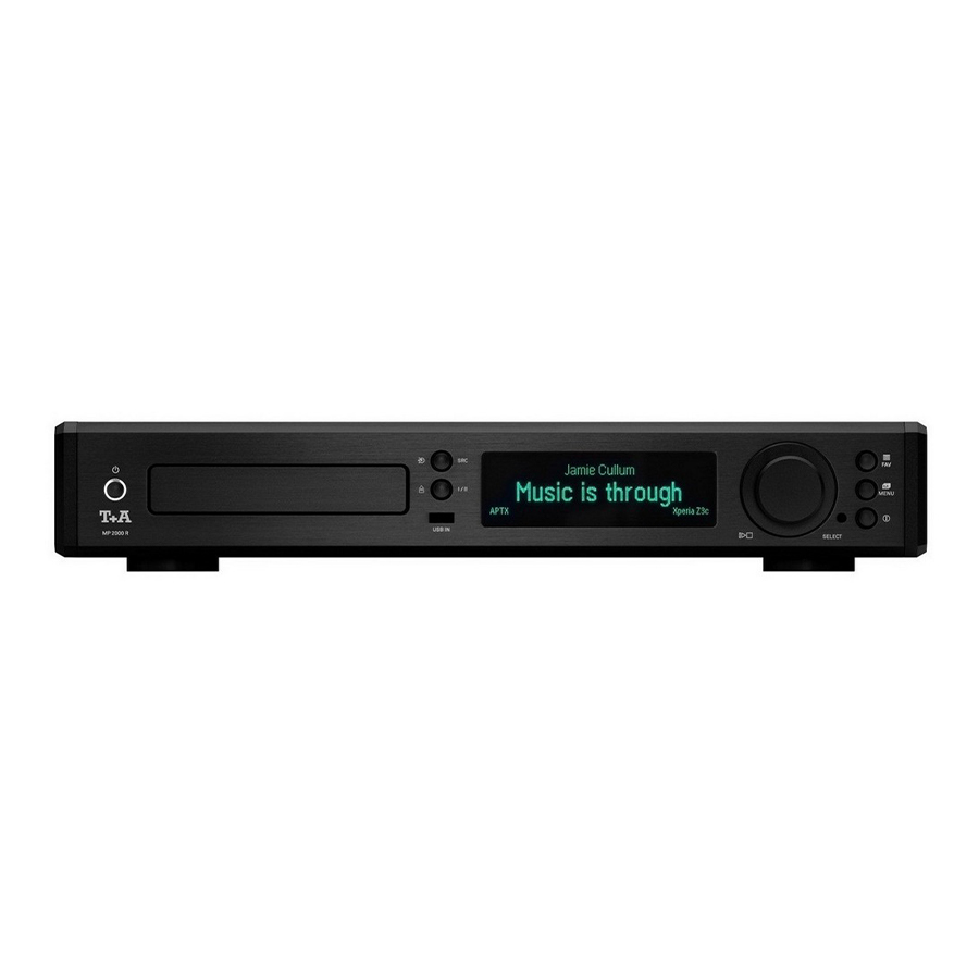 TA-MP-2000-R-MKII-Multi-Source-SACD-Player-Black T+A MP 2000 R MKII Multi-Source SACD PlayerT+A MP 2000 R MKII Multi-Source SACD Player - Image 1
