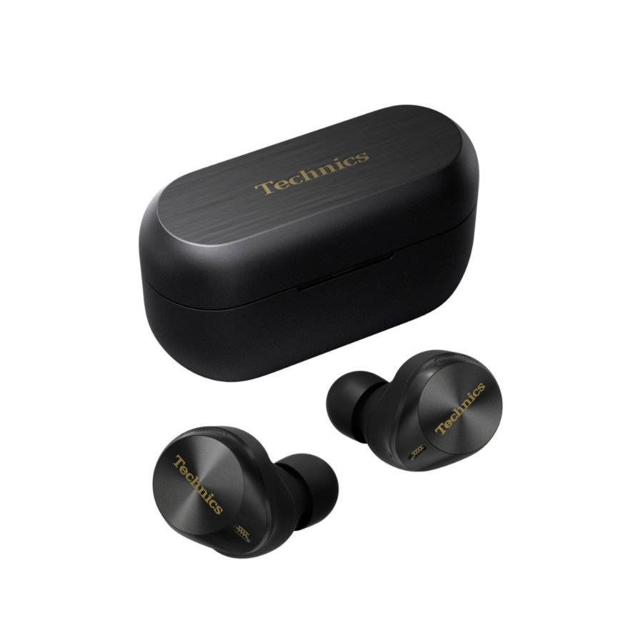 Technics-EAH-AZ80-Wireless-Noise-Cancelling-Earbuds-Black Technics EAH-AZ80 Wireless Noise Cancelling Earbuds - Image 1