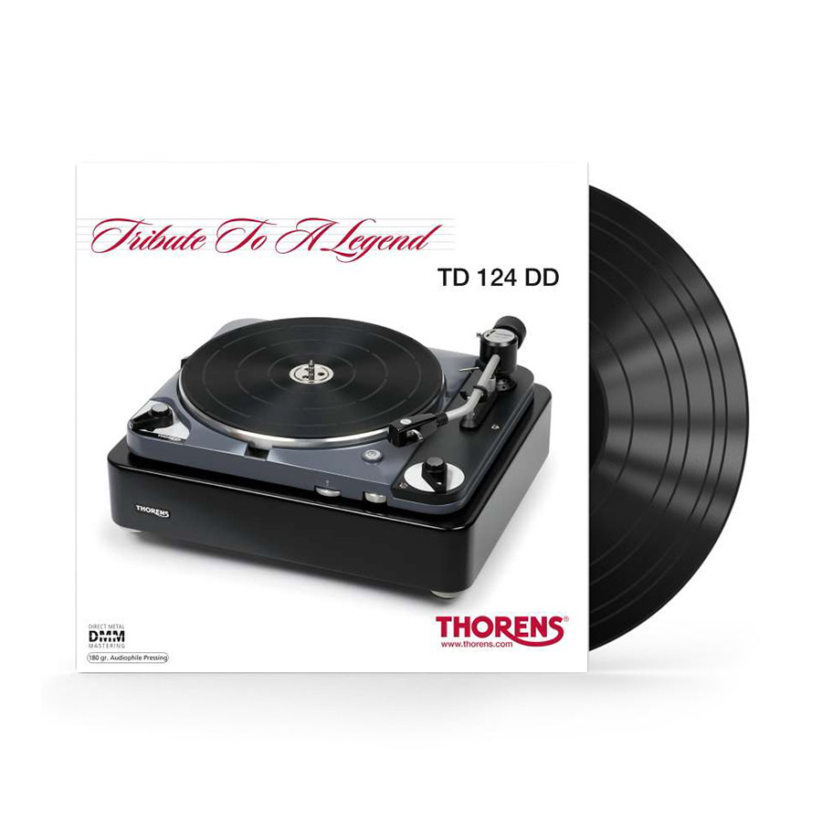 Thorens-A-Tribute-to-a-Legend-TD-124-DD-Vinyl Thorens A Tribute to a Legend TD 124 DD Test Vinyl Record - Image 1