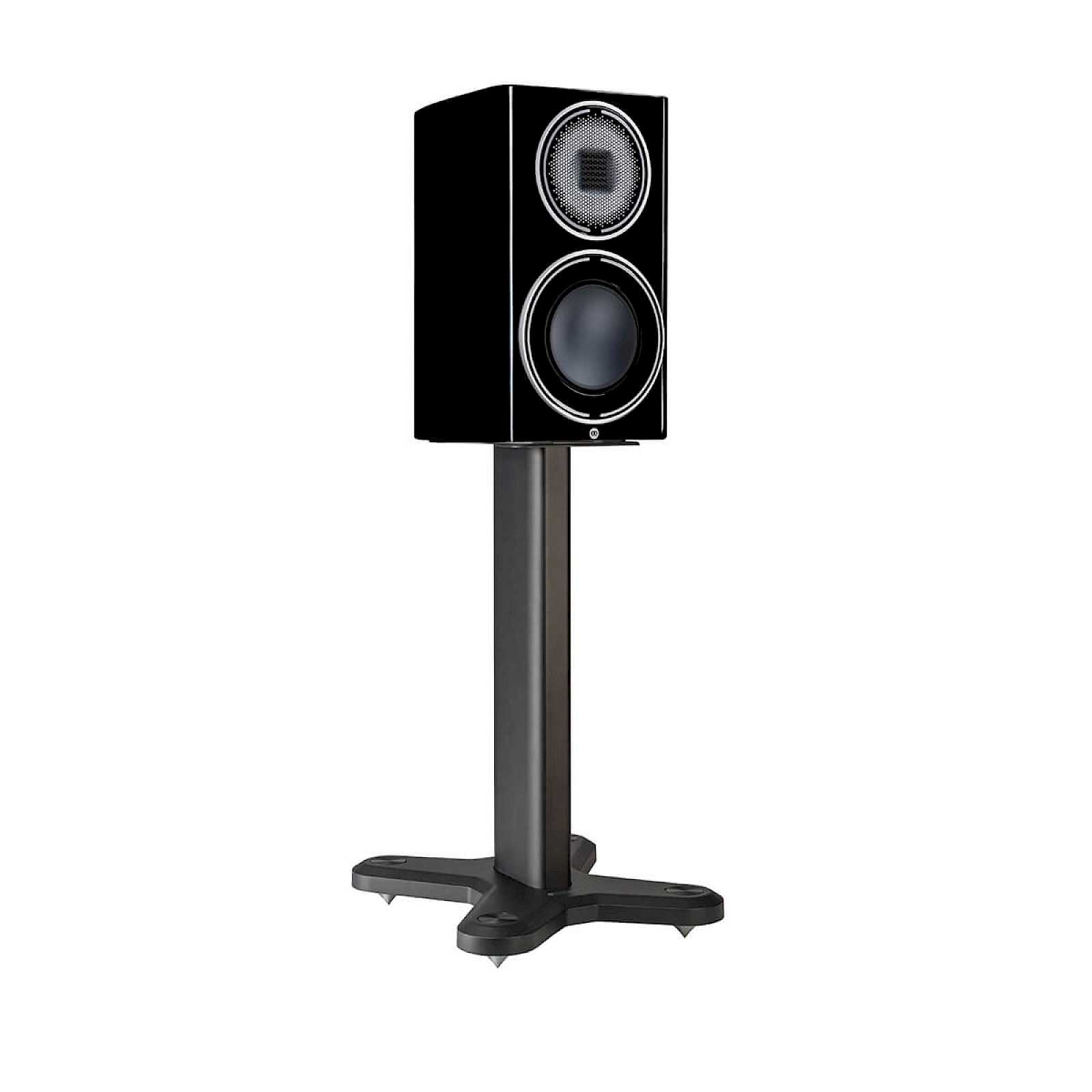 ma_st-2_iso_black_platinum100.1600x1600 Monitor Audio ST-2 Universal Stand (Pair) - Image 1