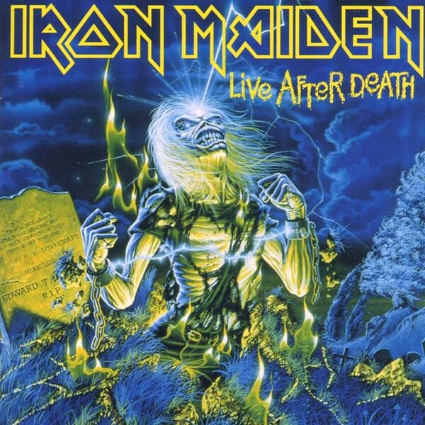 1e948820ce3c63c70576ec5dec4fecf029acc622fba069c9d58bc65009243343 Iron Maiden – Live After Death 2LP - Image 1