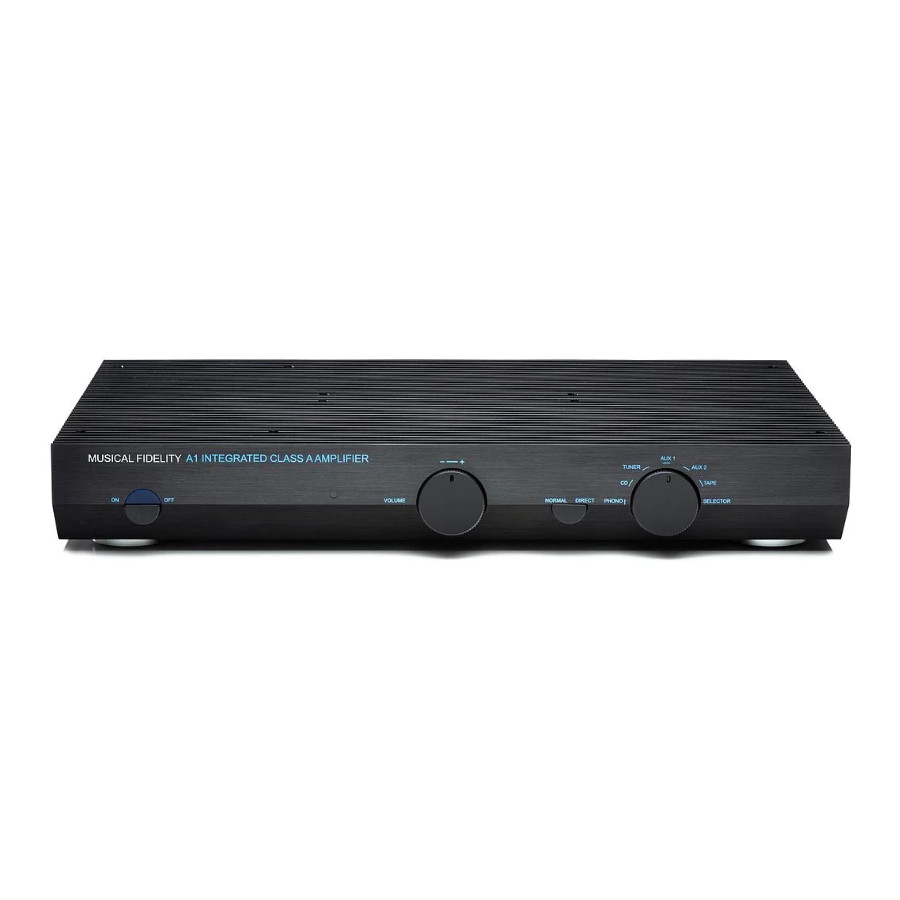 Musical-Fidelity-A1-Integrated-Amplifier-Black Musical Fidelity A1 Integrated Amplifier - Image 1