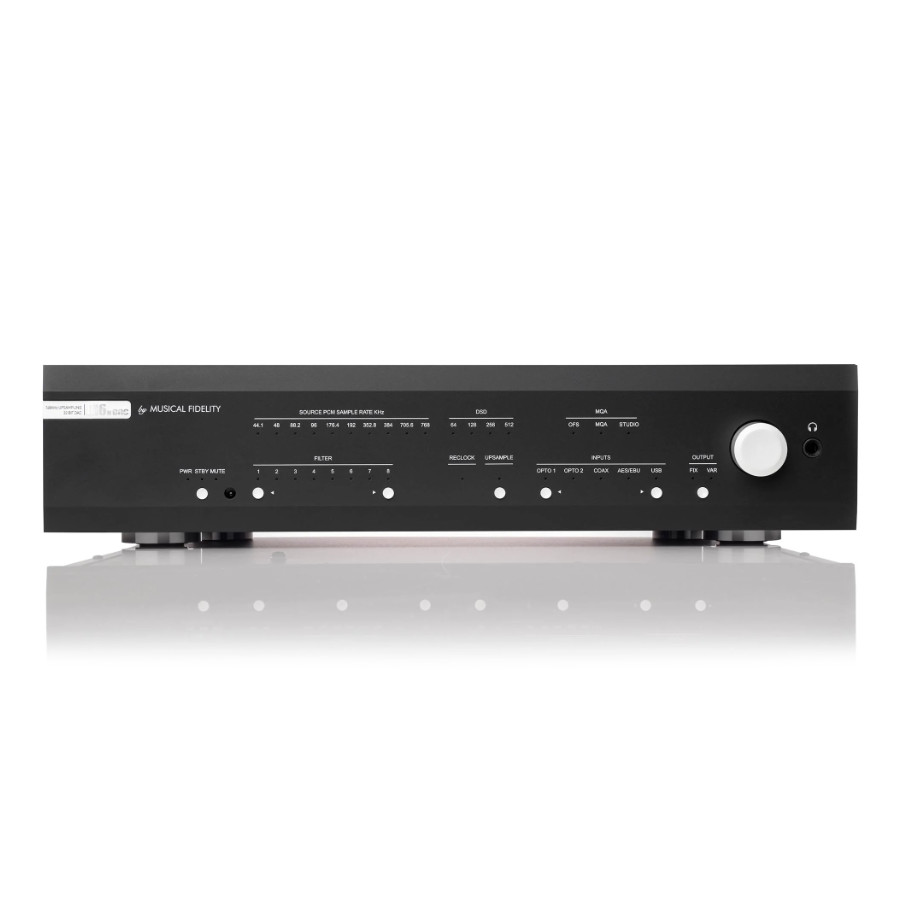 Musical-Fidelity-M6x-DAC-Digital-to-Analogue-Converter-Black Musical Fidelity M6x DAC Digital to Analogue Converter - Image 1