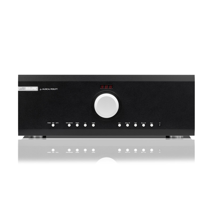 Musical-Fidelity-M8S-PRE-Preamplifier-Black Musical Fidelity M8S PRE Preamplifier - Image 1