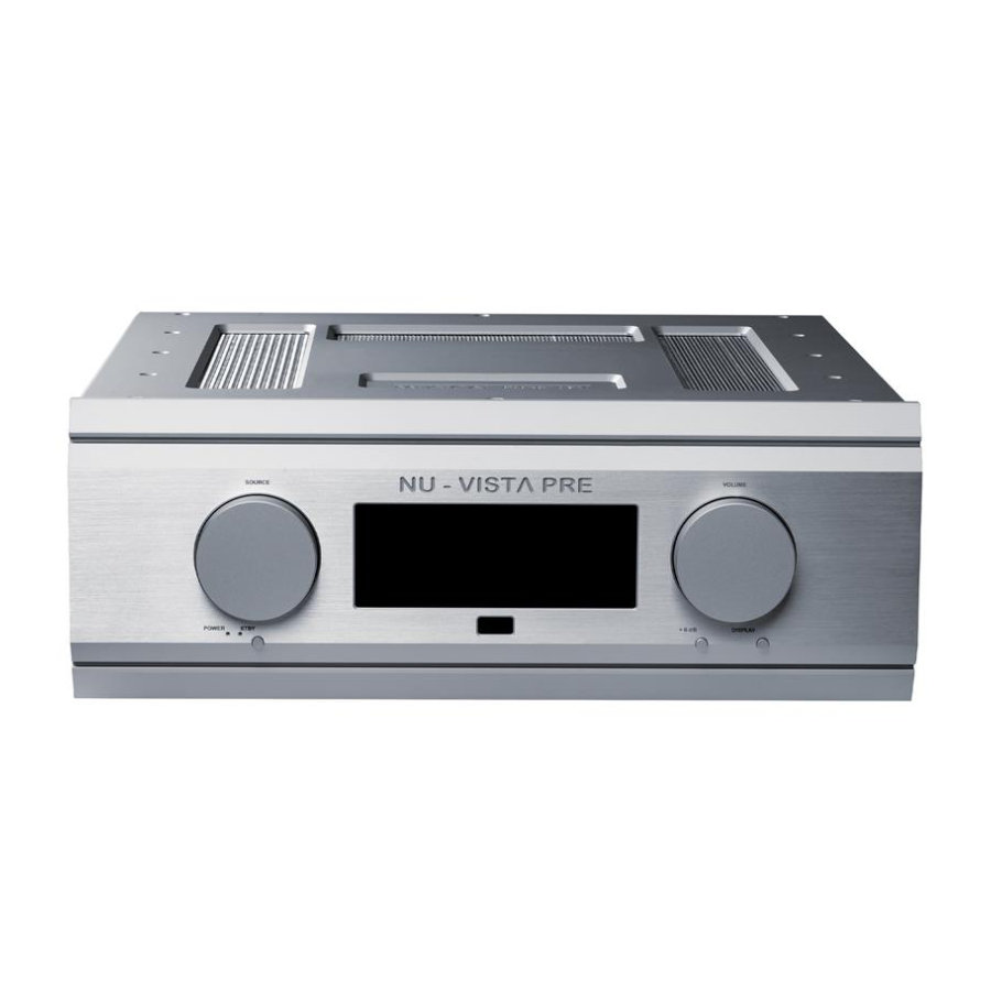 Musical-Fidelity-NU-VISTA-PRE-Preamplifier-Silver Musical Fidelity NU-VISTA PRE Preamplifier - Image 1