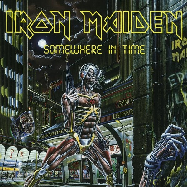 a8063cdc80f494a11b27e10bae7b4c00e505e872da12b36ea46333890bcc8ccb Iron Maiden – Somewhere In Time LP - Image 1