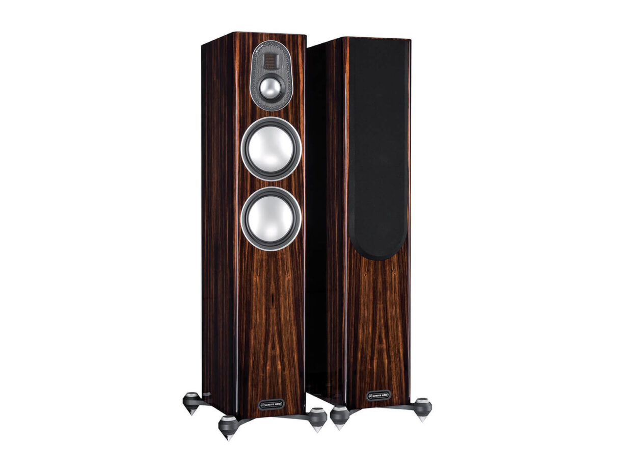 ma_gold_200_ebony_iso-1 Monitor Audio Gold 200 5G Floorstanding Speakers (Pair) - Image 1