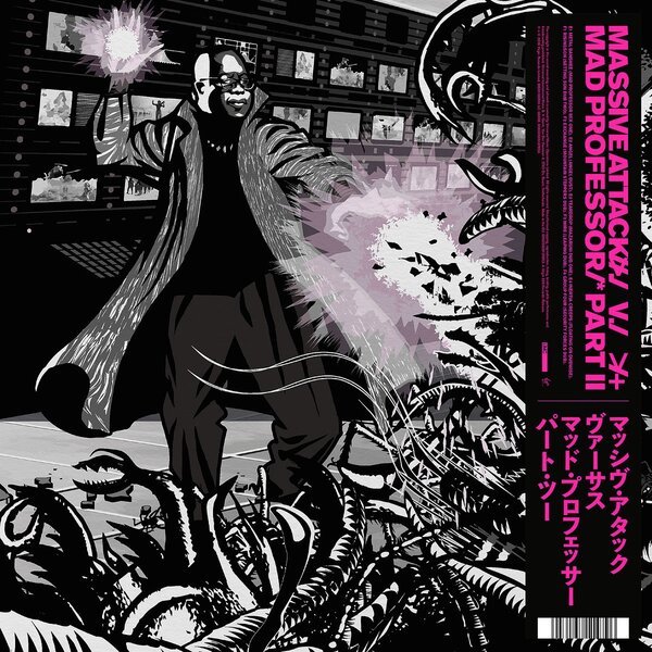 7b6a2c178ede0c629cc71e954b738624b5f030a721c668d53411396fc97614d4 Massive Attack vs Mad Professor – Part II Mezzanine Remix Tapes ’98 Pink Vinyl LP - Image 1
