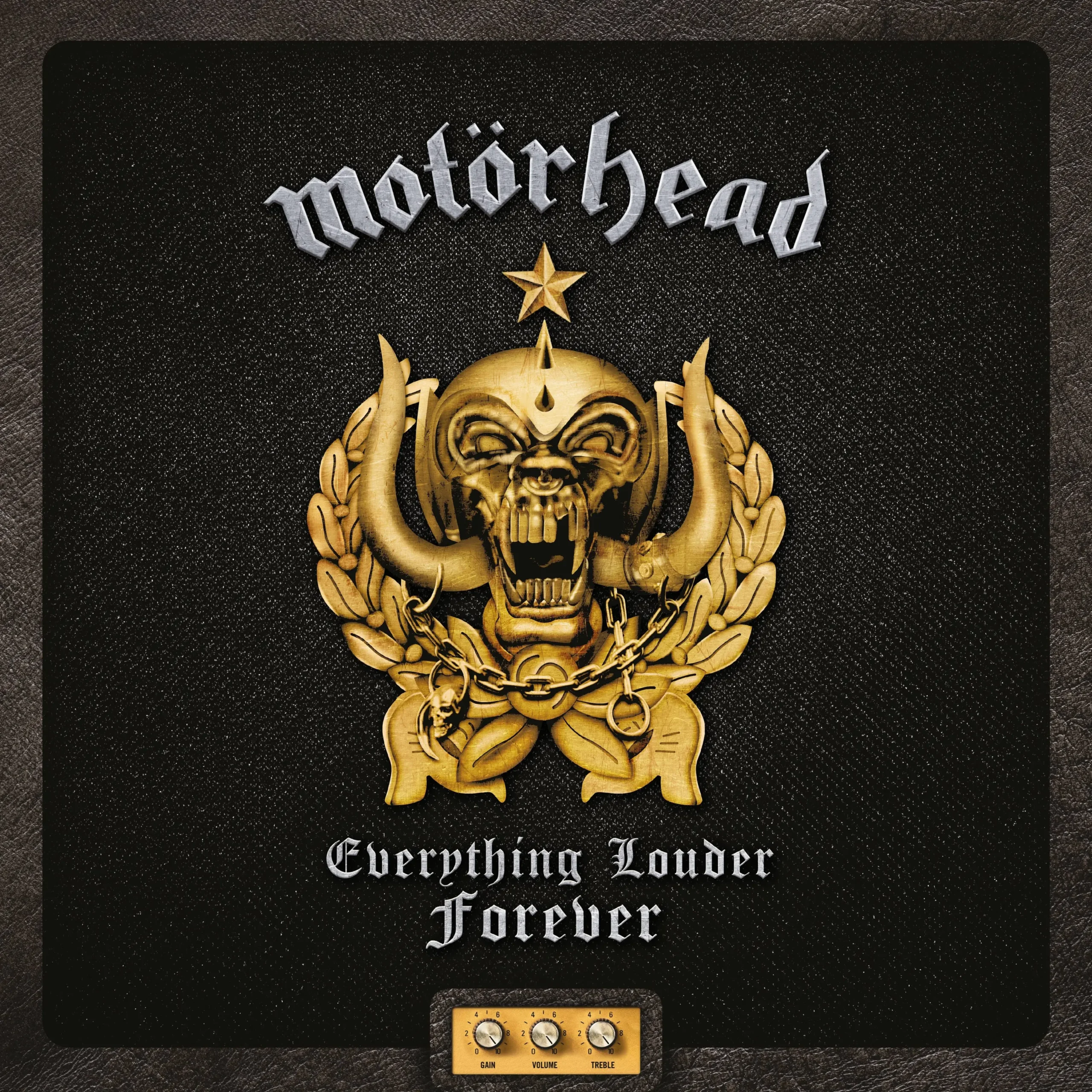 Motörhead – Everything Louder Forever The Very Best Of Gold Vinyl 2LP - Image 1