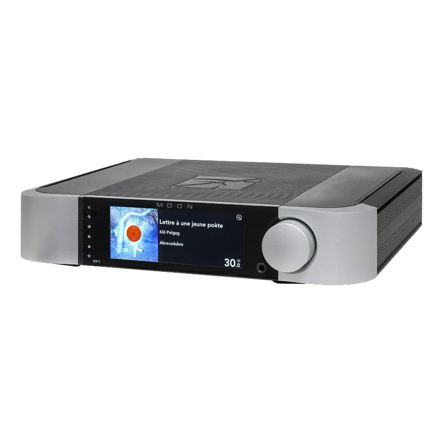 MOON-Compass-Collection-371-Network-Player-Amplifier-Black-Silver MOON Compass Collection 371 Network Player & Amplifier - Image 1