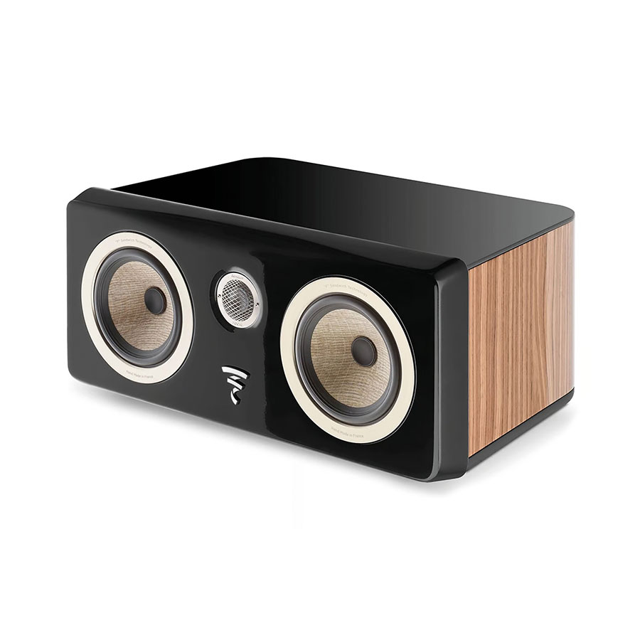Focal-Kanta-Center-Channel-Speaker-Black-Walnut Focal Kanta Center Channel Speaker - Image 1