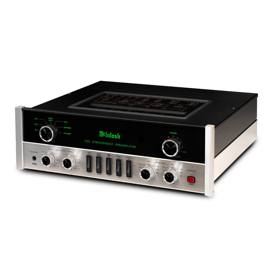 McIntosh-C22-Mk-V-Vacuum-Tube-Preamplifier McIntosh C22 Mk V Vacuum Tube Preamplifier - Image 1
