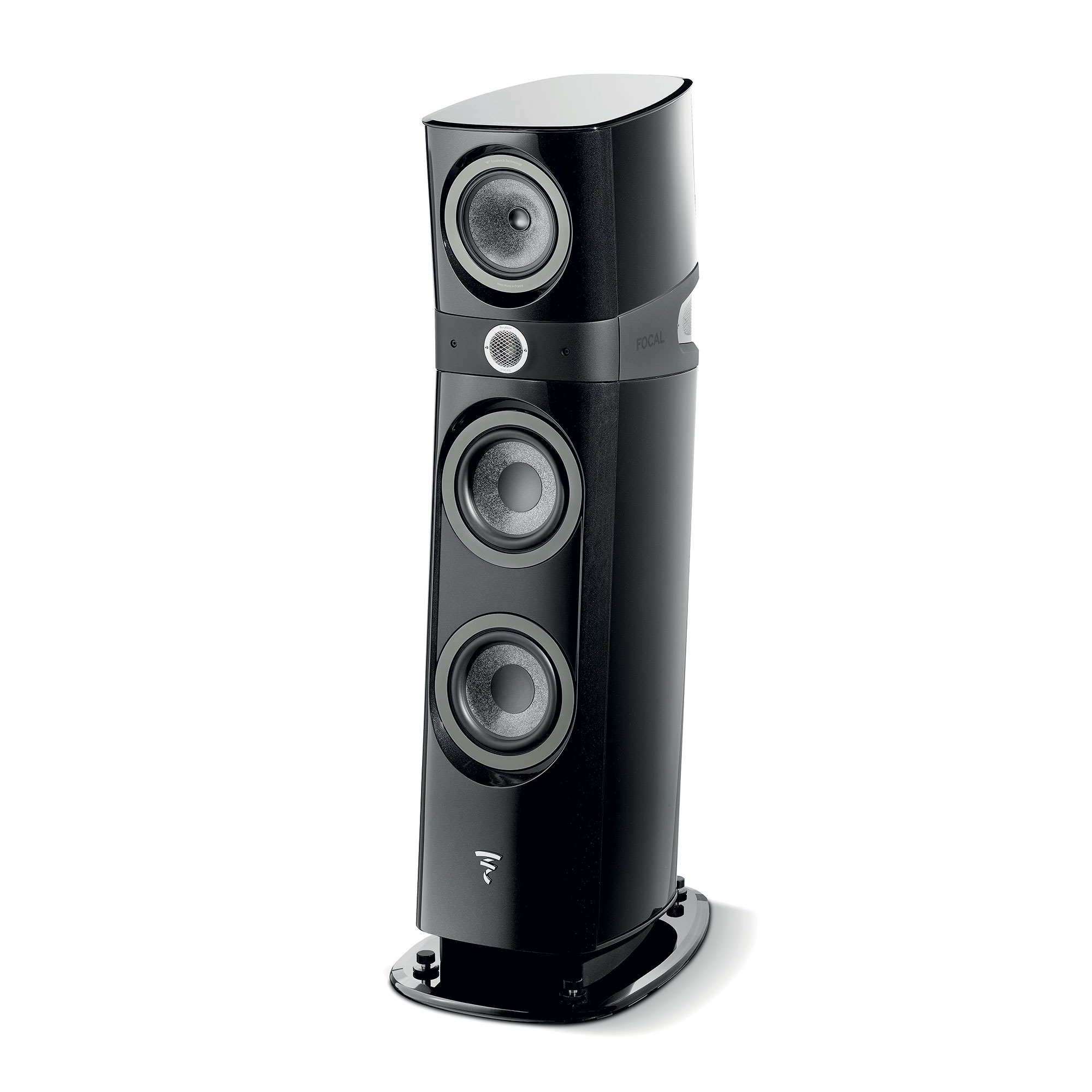 SopraN2_Black-Lacquer_34 Focal Sopra No2 Floorstanding Speaker - Image 1