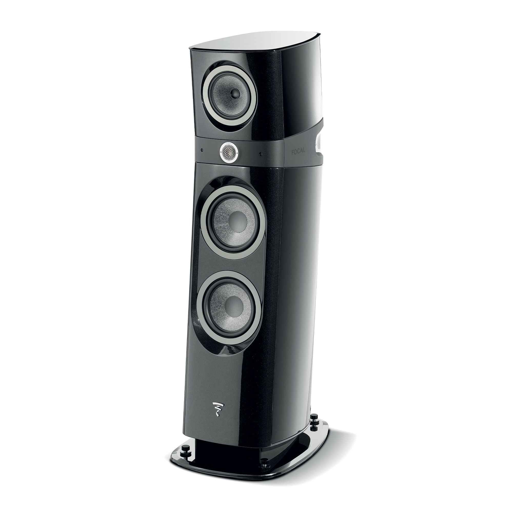 SopraN3_Black_34 Focal Sopra No3 Floorstanding Speaker - Image 1