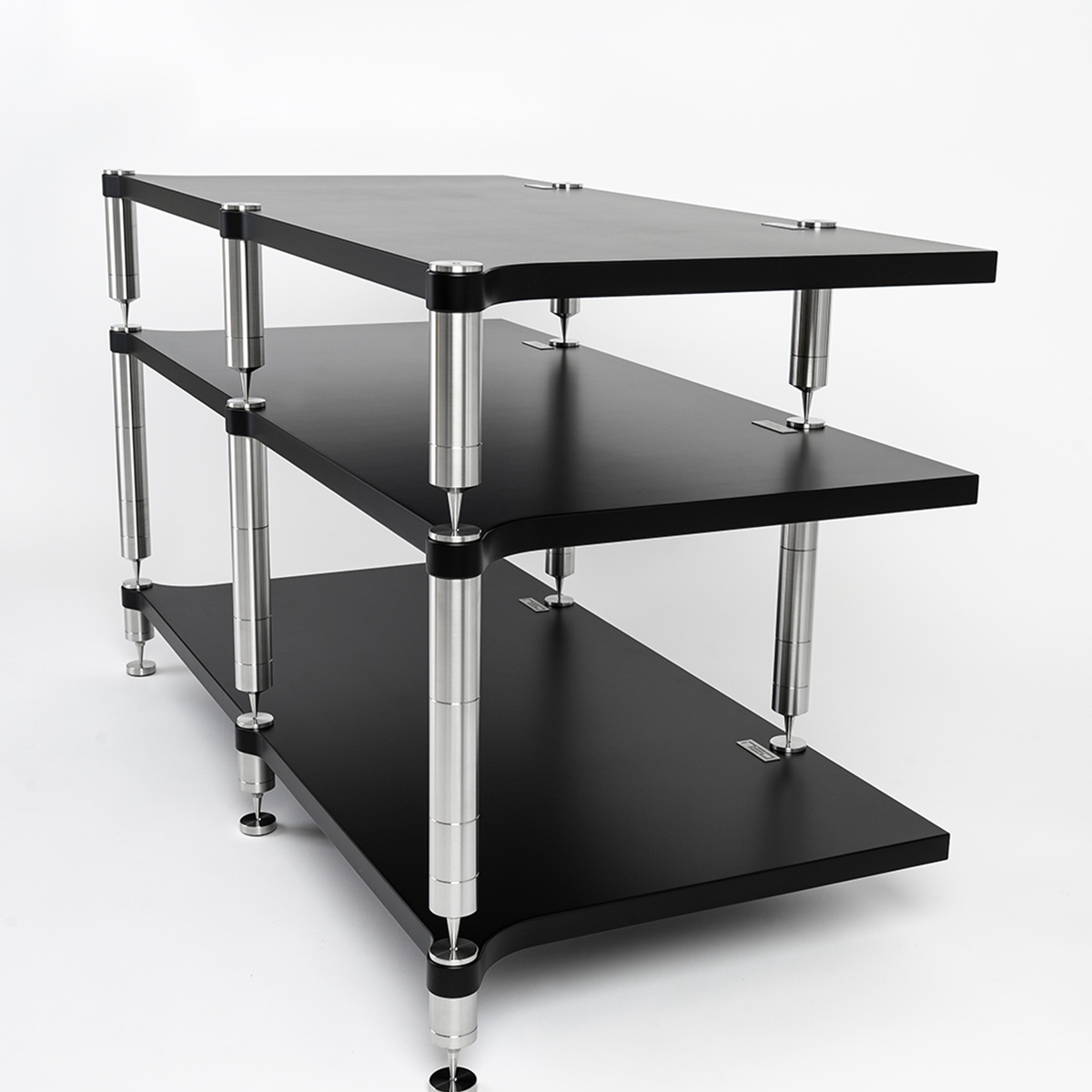 Double Tripod - Black5_square NEO Double Tripod Audio Rack - Image 1