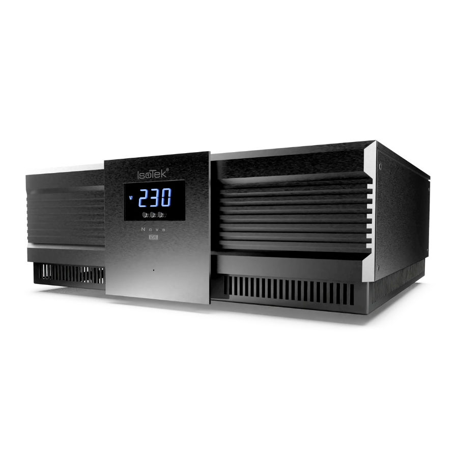 IsoTek-EVO3-Nova-Power-Conditioner-Black IsoTek EVO3 Nova Power Conditioner (with Power Cable) - Image 1