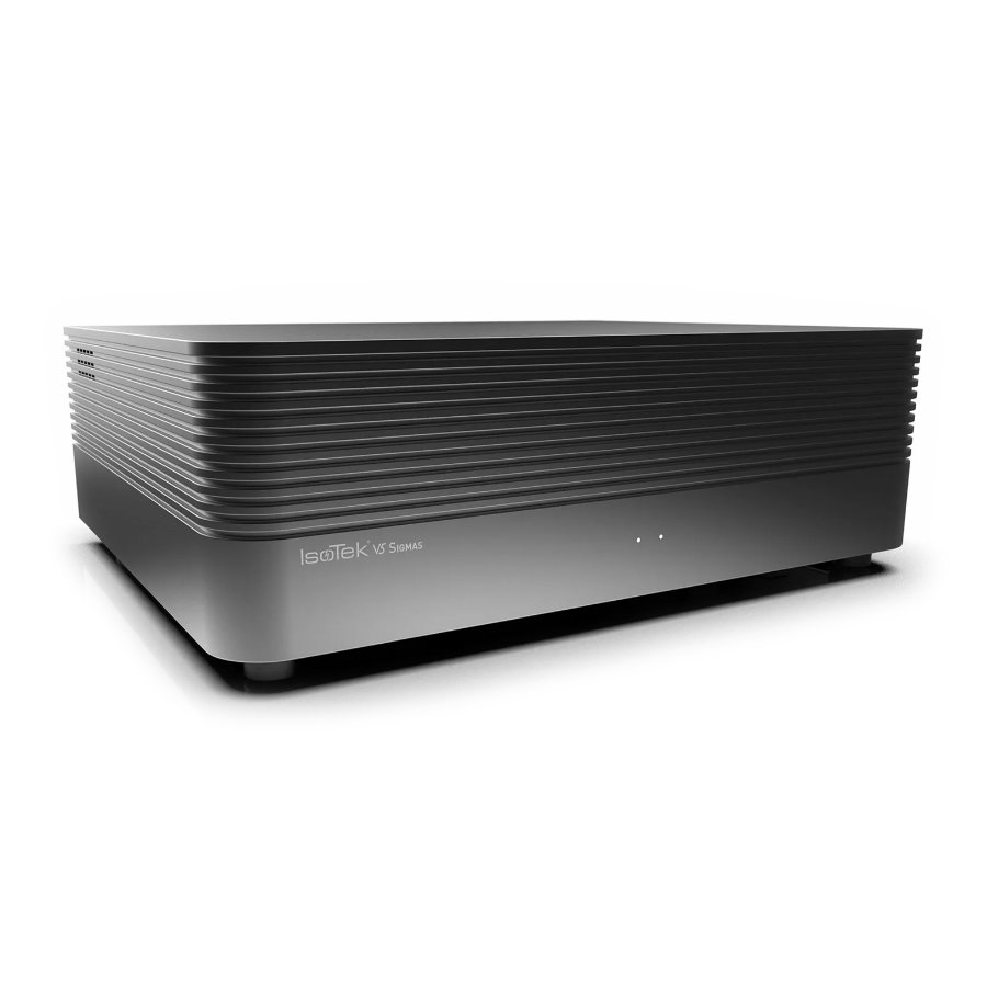 IsoTek-V5-Sigmas-Power-Conditioner-Black IsoTek V5 Sigmas Power Conditioner (with Power Cable) - Image 1