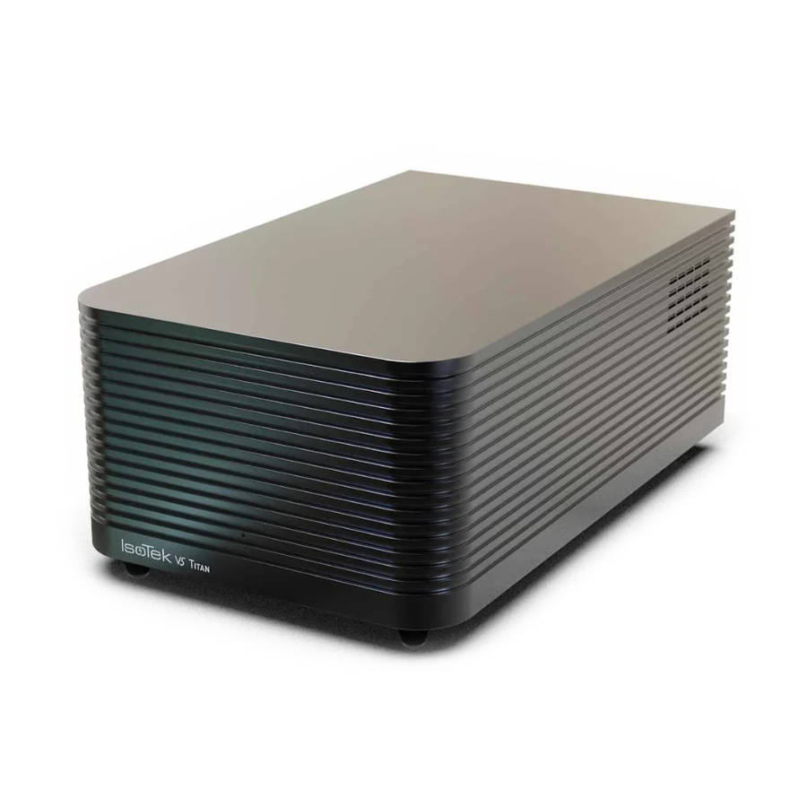 IsoTek-V5-Titan-Power-Conditioner-Black IsoTek V5 Titan Power Conditioner (with Power Cable) - Image 1