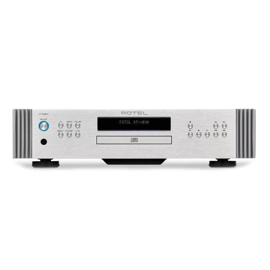 Rotel-DT-6000-DAC-CD-Transport-Silver Rotel DT-6000 DAC/CD Transport - Image 1