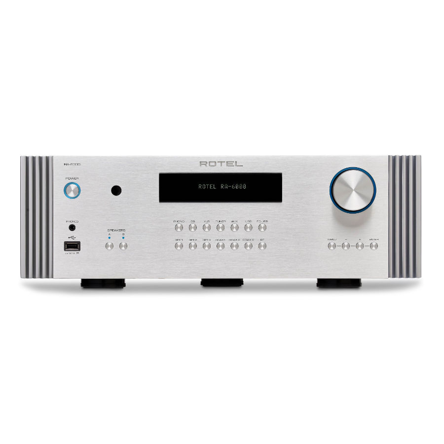Rotel-RA-6000-Integrated-Amplifier-Silver Rotel RA-6000 Integrated Amplifier - Image 1