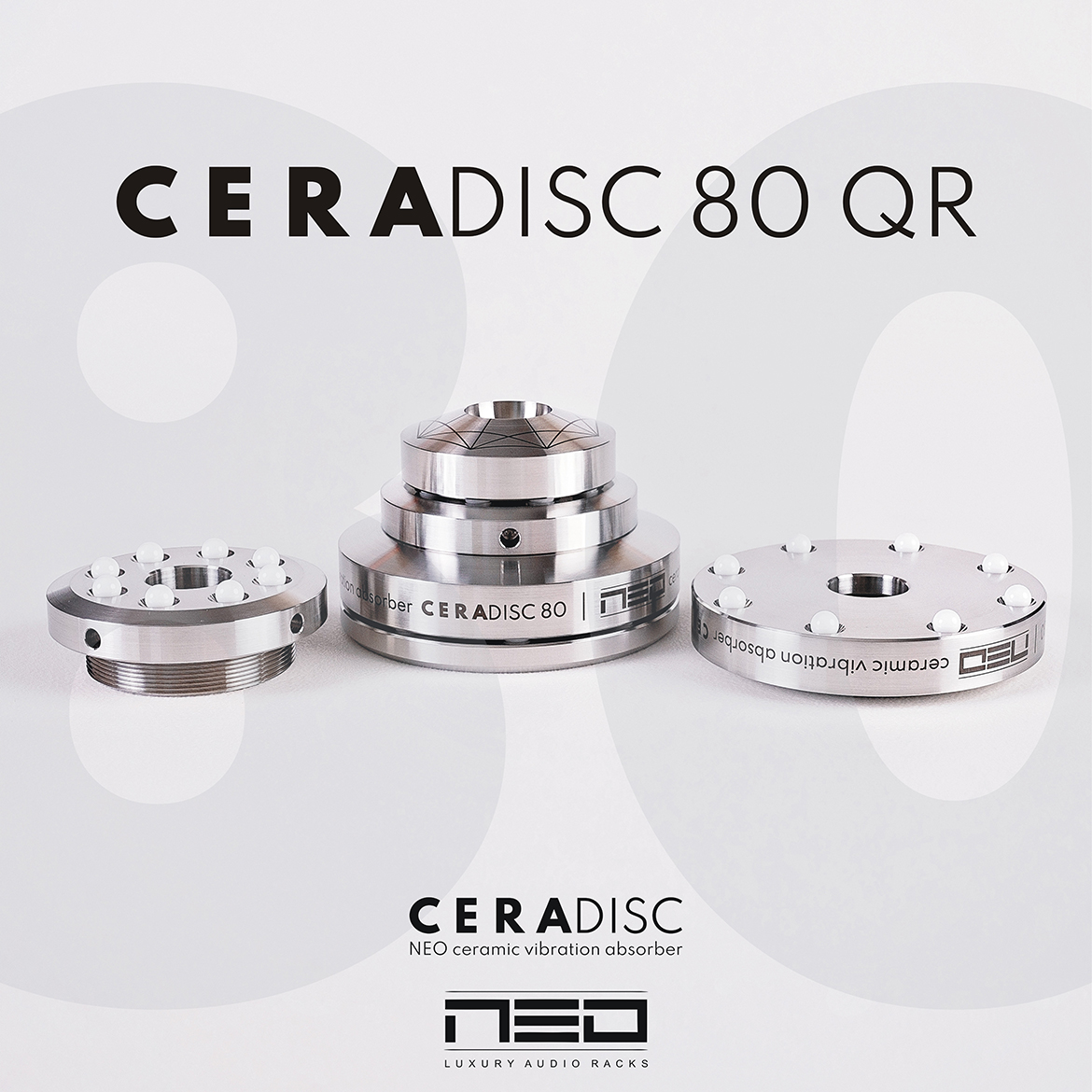ceradisc 80QR NEO Ceramic Vibration Absorber Ceradisc 80QR - Image 1