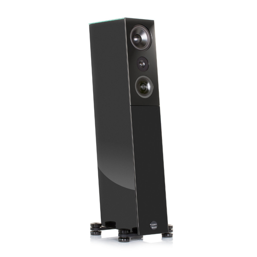 Audio-Physic-Codex-Floorstanding-Speakers-Gloss-Black Audio Physic Codex Floorstanding Speakers (Pair) - Image 1