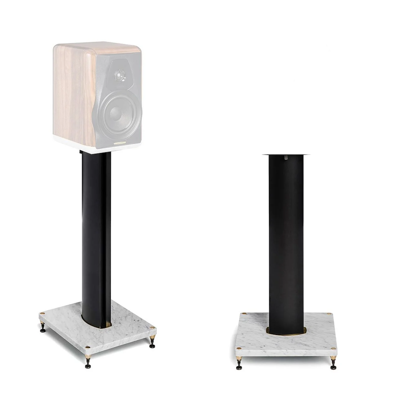 Carrara_stands_side Sonus Faber Carrara Bookshelf Speaker Stands (Pair) - Image 1