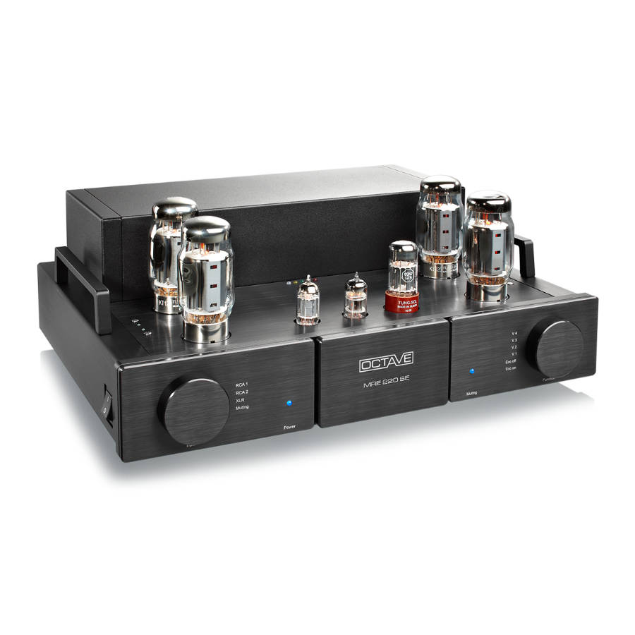 Octave-MRE-220-SE-Mono-Power-Amplifier-Black Octave MRE 220 SE Mono Power Amplifier (Pair) - Image 1