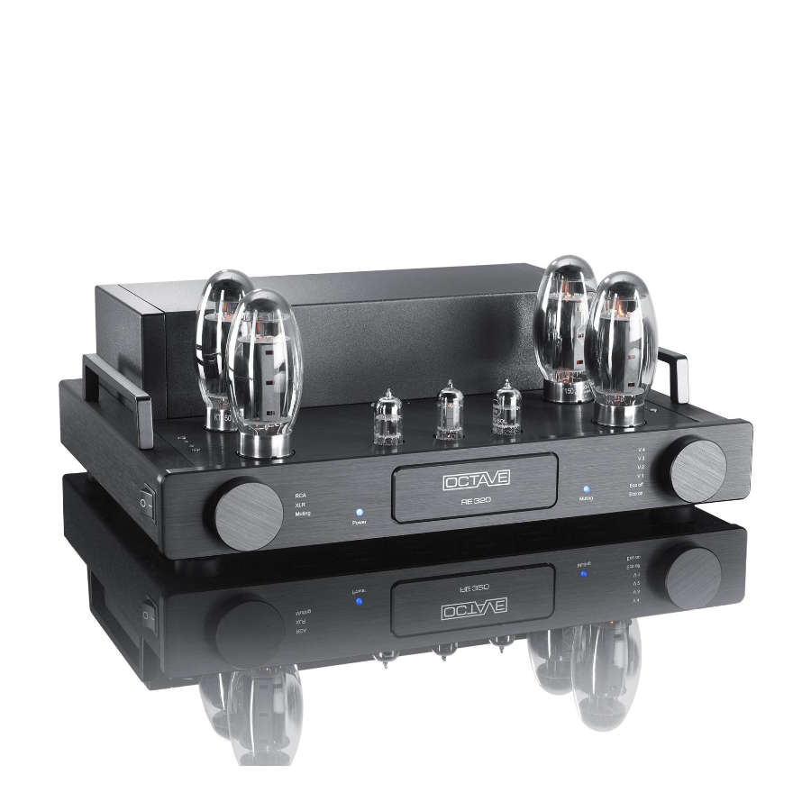 Octave-RE-320-Stereo-Power-Amplifier-Black-2 Octave RE 320 Stereo Power Amplifier - Image 1