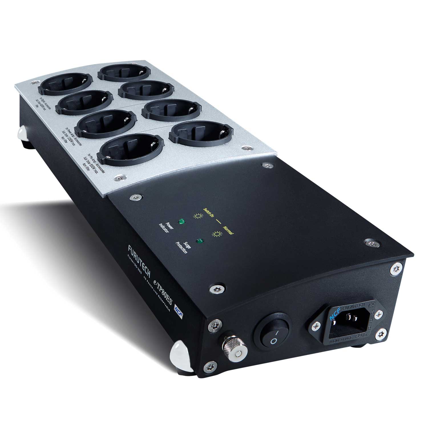 e-tp80es-ncf_clip-1 Furutech e-TP80ES NCF AC Power Distributor - Image 1