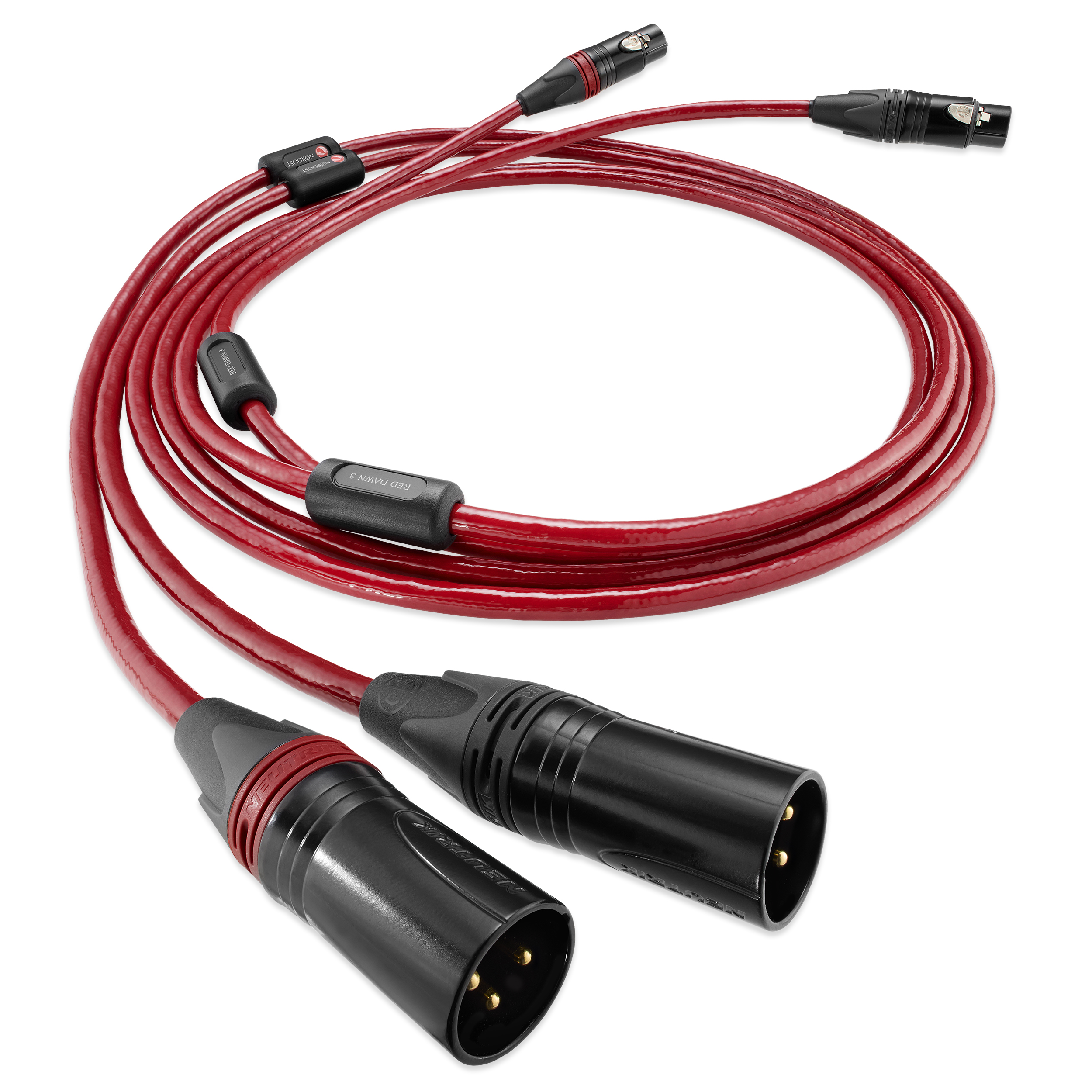 Stacked from 9 images. Method=B (R=8,S=4) Nordost Red Dawn 3 XLR Analog Interconnect Cable - Image 1