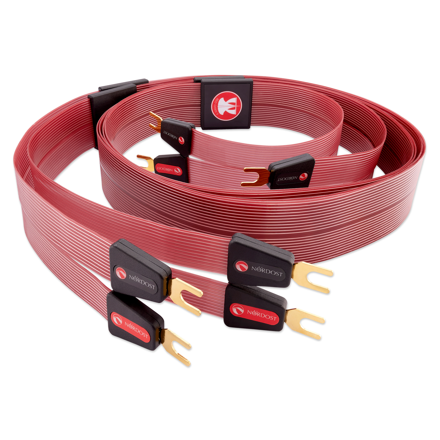 Stacked from 13 images. Method=B (R=8,S=4) Nordost Red Dawn 3 Speaker Cable (Spade Connectors) - Image 1