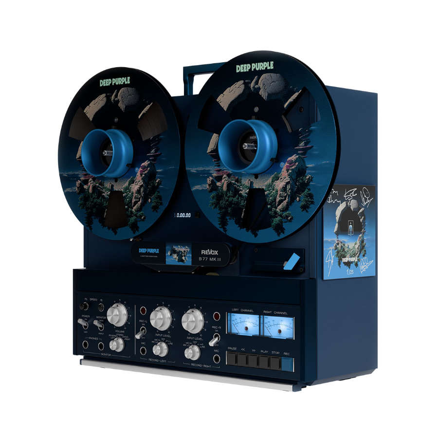 Revox-B77-MK-III-Stereo-Tape-Recorder-Deep-Purple-Limited-Edition Revox B77 MK III Stereo Tape Recorder (Deep Purple Limited Edition) - Image 1