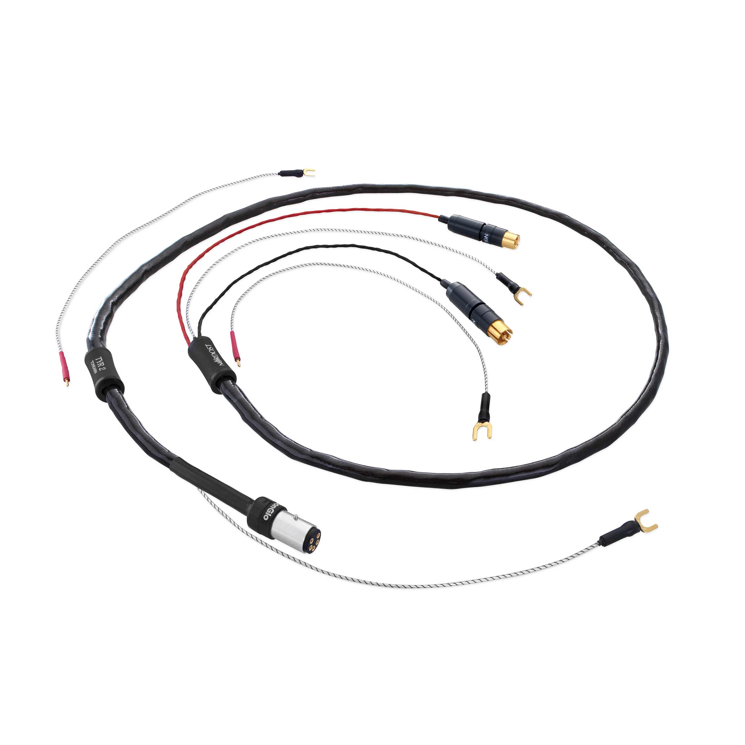 Tyr-2-TonearmCable+_Din-to-2xRCA Nordost Tyr 2 Tonearm Cable - Image 1